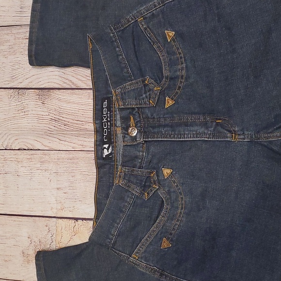 Rockies Jeans, Rocky Mountain, Low Rise Jeans Size 7 Long - Picture 3 of 10